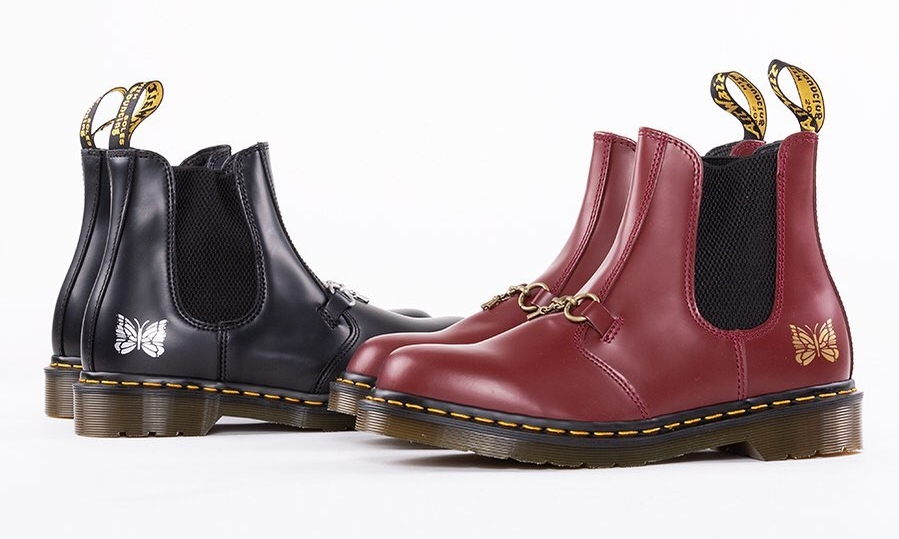 【2/27 発売】Dr. Martens x NEEDLES コラボ 2976 SNAFFLE NDLS チェルシーブーツ (ドクターマーチン ニードルズ)