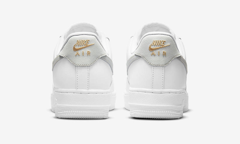 ナイキ エア フォース 1 ロー “ホワイト/グレー/ゴールド” (NIKE AIR FORCE 1 LOW “White/Grey/Gold”) [CZ0270-106]