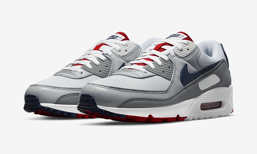 ナイキ エア マックス 90 “ピュアプラチナム/ミッドナイトネイビー” (NIKE AIR MAX 90 “Pure Platinum/Midnight Navy”) [CZ1846-001]