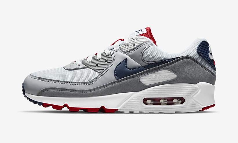 ナイキ エア マックス 90 “ピュアプラチナム/ミッドナイトネイビー” (NIKE AIR MAX 90 “Pure Platinum/Midnight Navy”) [CZ1846-001]