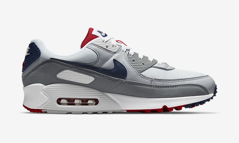 ナイキ エア マックス 90 “ピュアプラチナム/ミッドナイトネイビー” (NIKE AIR MAX 90 “Pure Platinum/Midnight Navy”) [CZ1846-001]