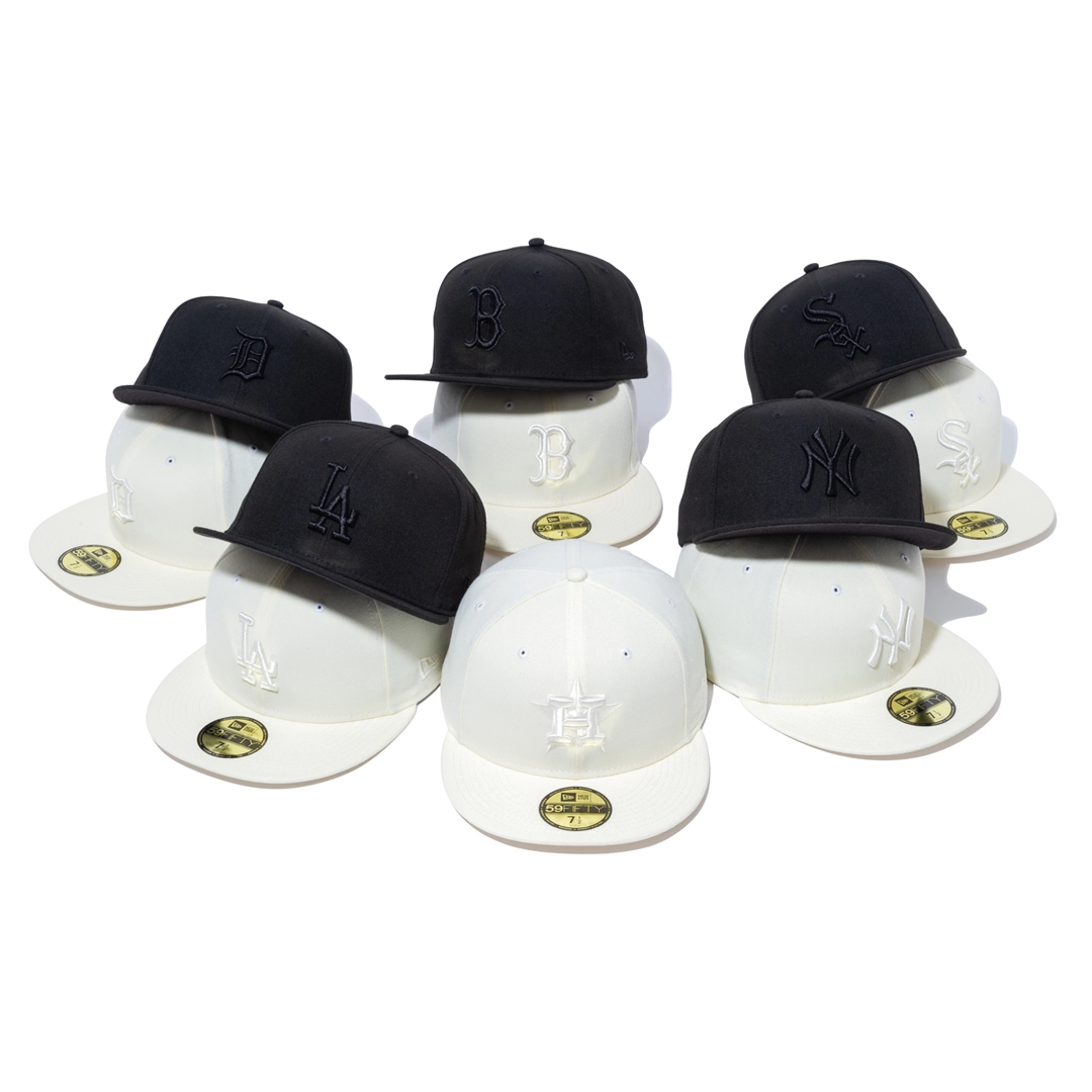 ニューエラからモノトーンカラーでカスタムしたシリーズ "Monotone Color" が2/26 発売 (New Era)