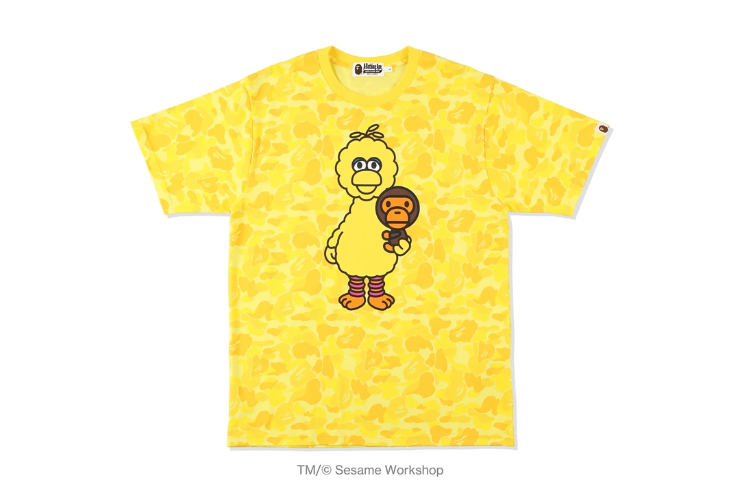 ファミリーでの着用が可能な A BATHING APE × SESAME STREET が2/27 発売 (ア ベイシング エイプ セサミストリート)