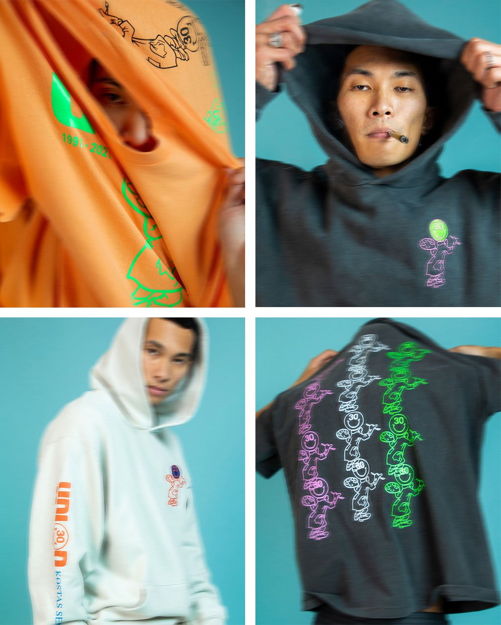 30周年を迎えたUNIONが「30 YEAR COLLECTION」や年間を通して STUSSY、UNDEFEATED、VERDY、CPFM、OFF-WHITEなどのコラボをリリース (ユニオン)