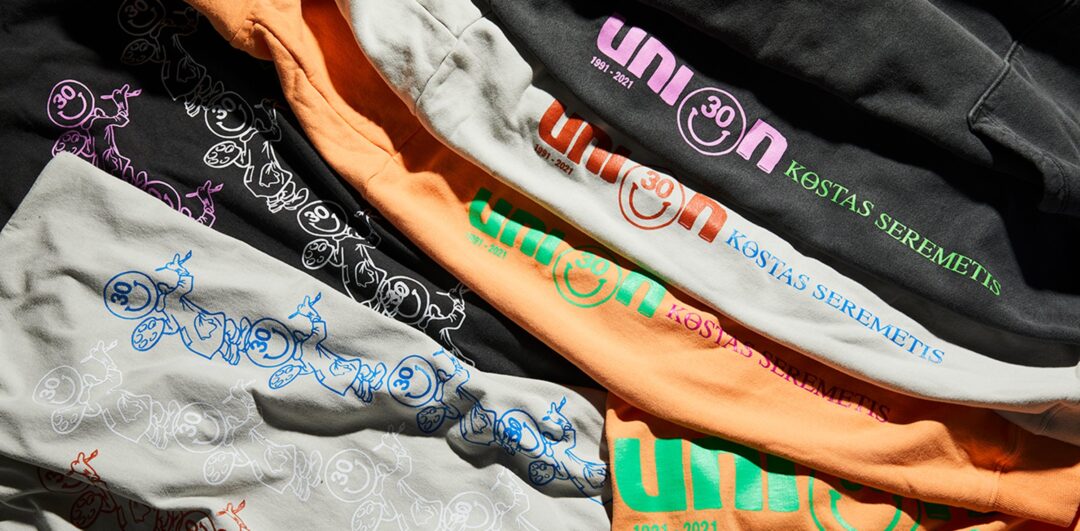 30周年を迎えたUNIONが「30 YEAR COLLECTION」や年間を通して STUSSY、UNDEFEATED、VERDY、CPFM、OFF-WHITEなどのコラボをリリース (ユニオン)