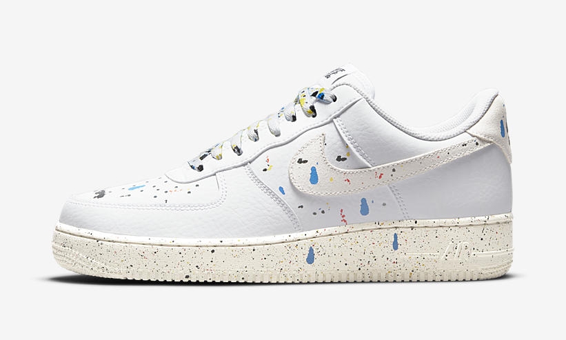 【国内 4/23 発売】ナイキ エア フォース 1 07 ロー “スプラッター/ホワイト/セイル” (NIKE AIR FORCE 1 07 LOW “Splatter/White/Sail”) [CZ0339-100]