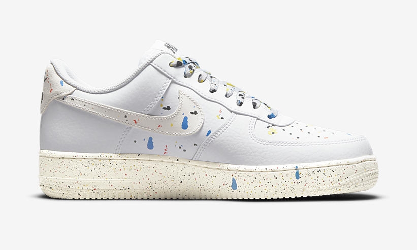 【国内 4/23 発売】ナイキ エア フォース 1 07 ロー “スプラッター/ホワイト/セイル” (NIKE AIR FORCE 1 07 LOW “Splatter/White/Sail”) [CZ0339-100]