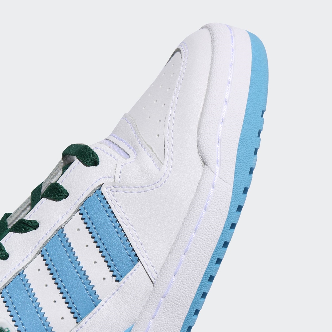 【国内 3/1 発売予定】adidas Originals FORUM LOW CREST “White/Team Dark Green/Light Blue” (アディダス オリジナルス フォーラム ロー クレスト “ホワイト/チームダークグリーン/ライトブルー”) [FY7756]