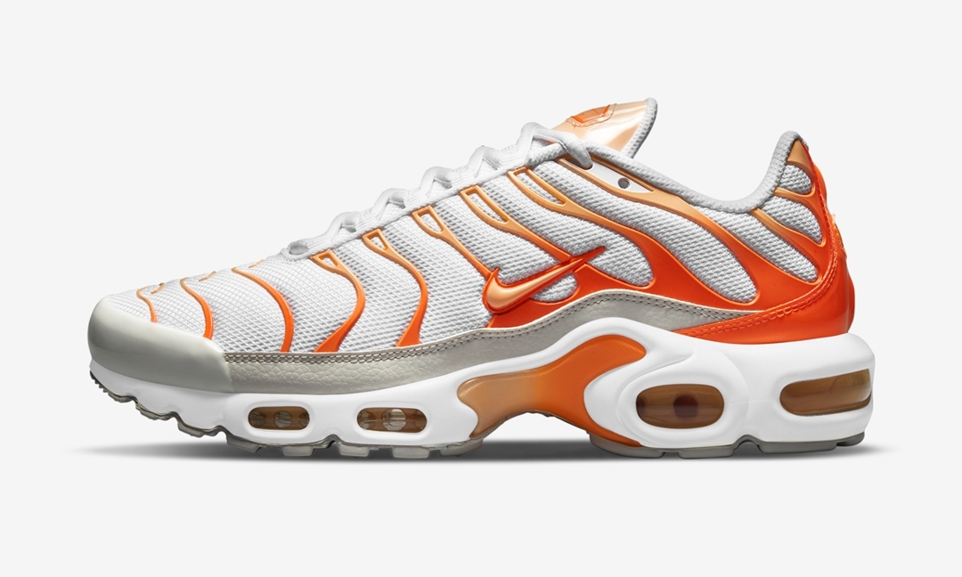 ナイキ エア マックス プラス “ホワイト/グレー/オレンジ” (NIKE AIR MAX PLUS “White/Grey/Orange”) [DM3033-100]