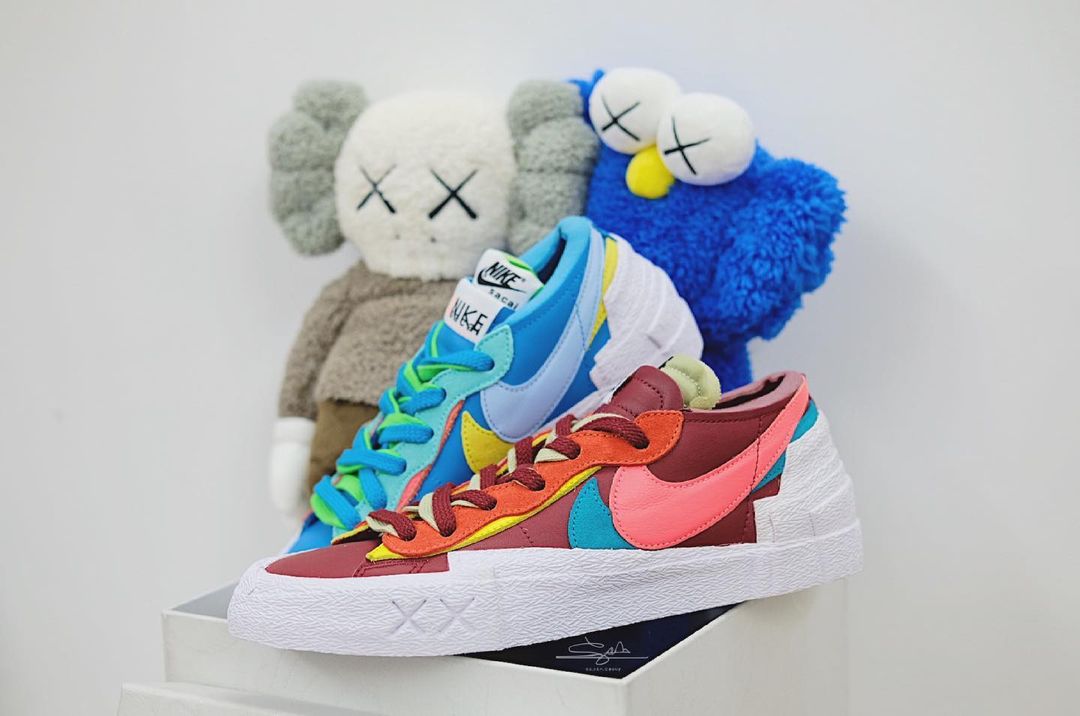 【国内 11/26、11/27、12/9、12/10 発売】sacai x KAWS × NIKE BLAZER LOW (サカイ カウズ ナイキ ブレーザー ロー) [DM7901-400/DM7901-500/DM7901-600]