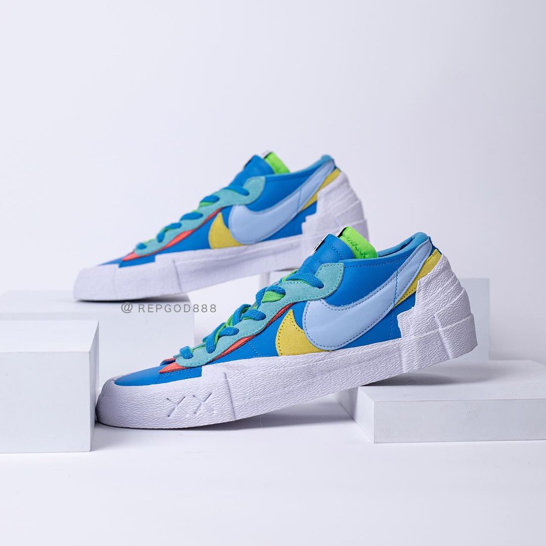 【国内 11/26、11/27、12/9、12/10 発売】sacai x KAWS × NIKE BLAZER LOW (サカイ カウズ ナイキ ブレーザー ロー) [DM7901-400/DM7901-500/DM7901-600]