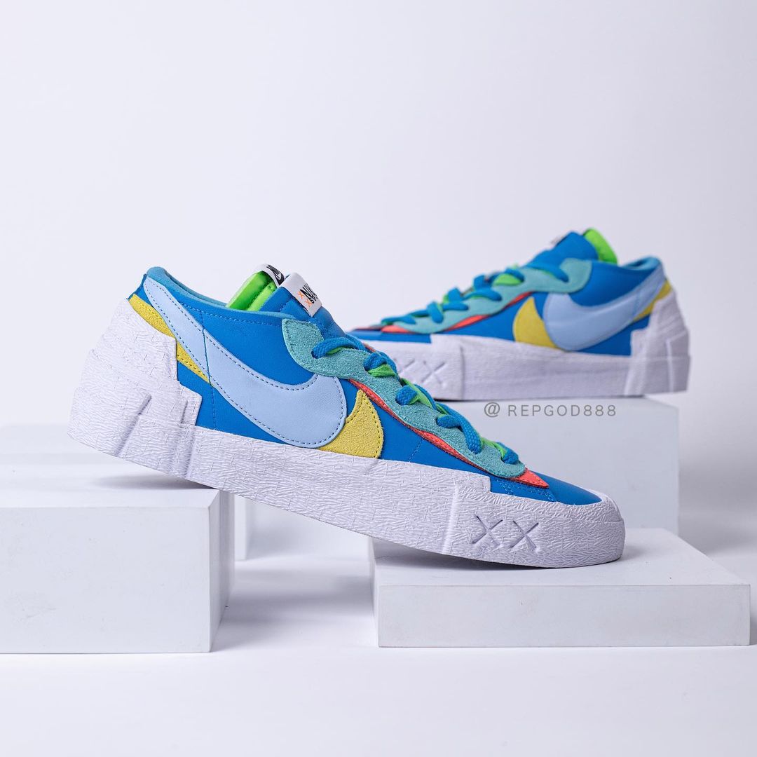 【国内 11/26、11/27、12/9、12/10 発売】sacai x KAWS × NIKE BLAZER LOW (サカイ カウズ ナイキ ブレーザー ロー) [DM7901-400/DM7901-500/DM7901-600]