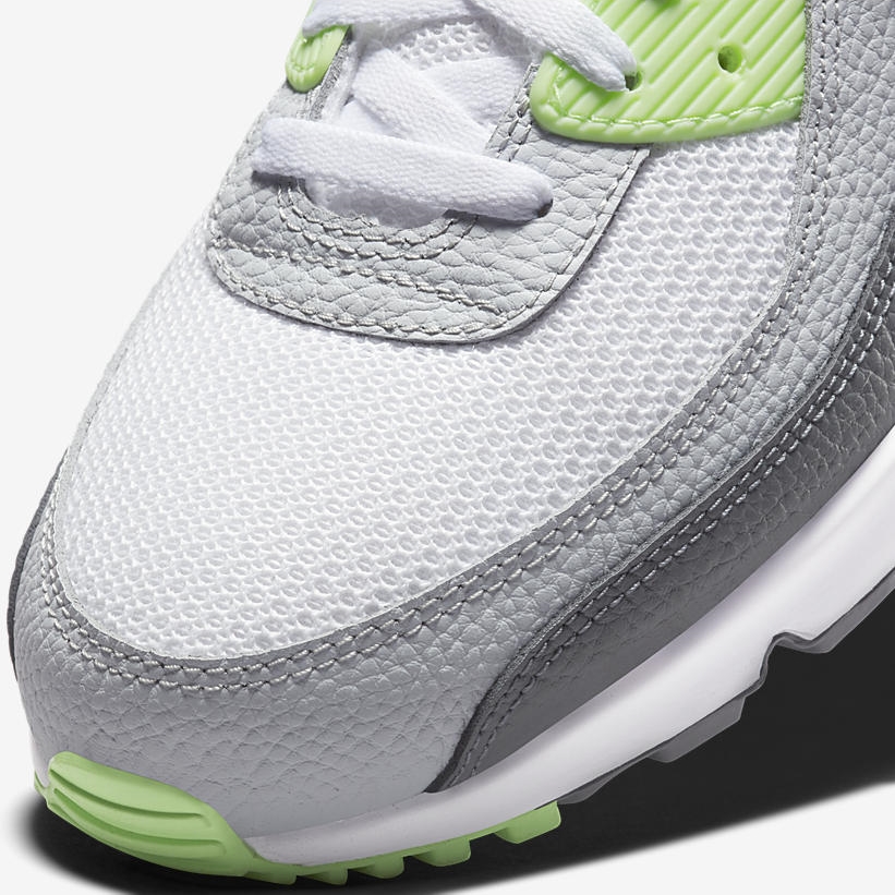 ナイキ エア マックス 90 “ホワイト/アクアマリン/ライムグロー” (NIKE AIR MAX 90 “White/Aquamarine/Lime Glow”) [DJ6897-100]