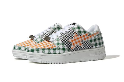 A BATHING APE BAPE STA LADIES’よりパステルカラーとギンガムチェック柄をマルチに配色した3色が3/6 発売 (ア ベイシング エイプ)