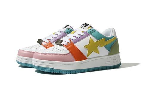 A BATHING APE BAPE STA LADIES’よりパステルカラーとギンガムチェック柄をマルチに配色した3色が3/6 発売 (ア ベイシング エイプ)