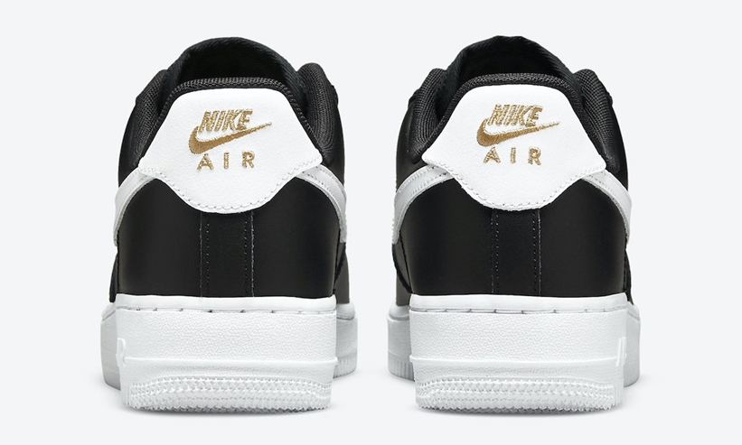 ナイキ エア フォース 1 ロー “ブラック/メタリックゴールド/ホワイト” (NIKE AIR FORCE 1 LOW “Black/Metallic Gold/White”) [CZ0270-001]