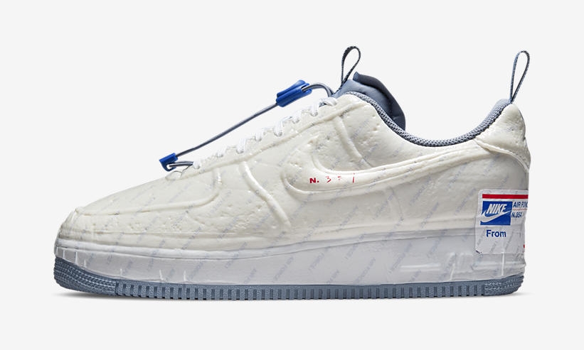 【国内 5/1 発売】ナイキ エア フォース 1 ロー エクスペリメンタル “ホワイト/ゴースト/アッシュスレート” (NIKE AIR FORCE 1 LOW EXPERIMENTAL “White/Ghost/Ashen Slate”) [CZ1528-100]