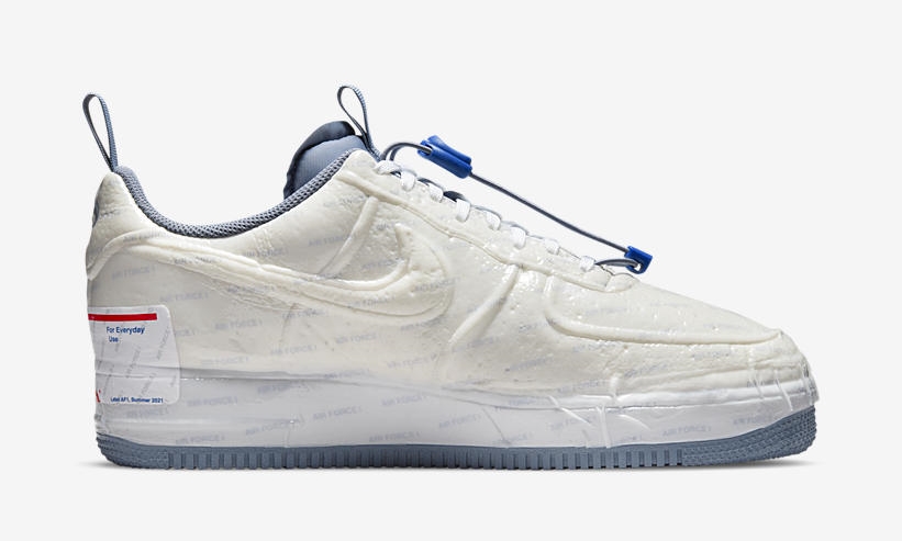 【国内 5/1 発売】ナイキ エア フォース 1 ロー エクスペリメンタル “ホワイト/ゴースト/アッシュスレート” (NIKE AIR FORCE 1 LOW EXPERIMENTAL “White/Ghost/Ashen Slate”) [CZ1528-100]