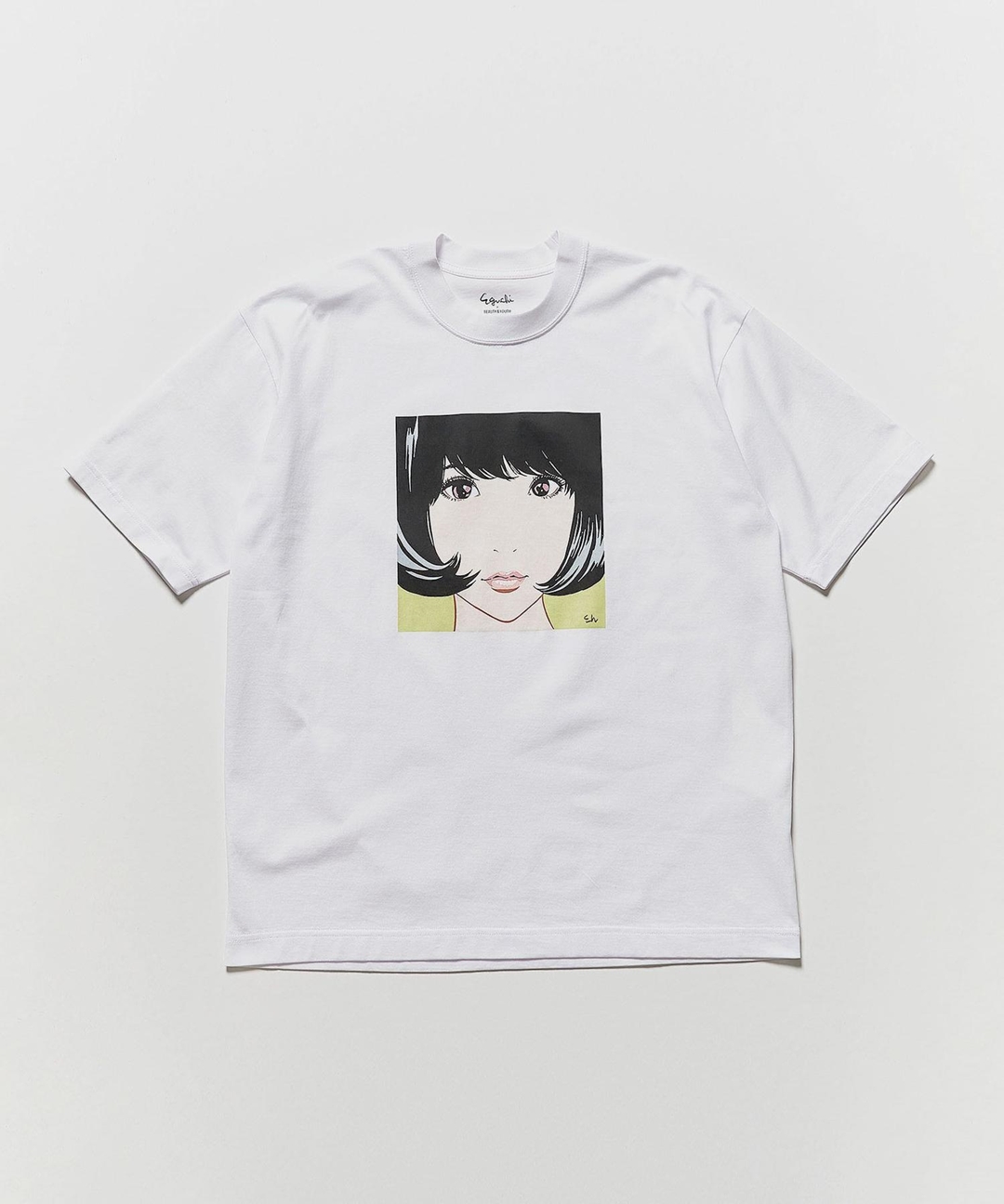 江口寿史 × BEAUTY&YOUTH 「彼女」」シリーズからのアーカイブをプリントした「KANOJO TEE/Tシャツ」が4月中旬発売 (ビューティアンドユース)