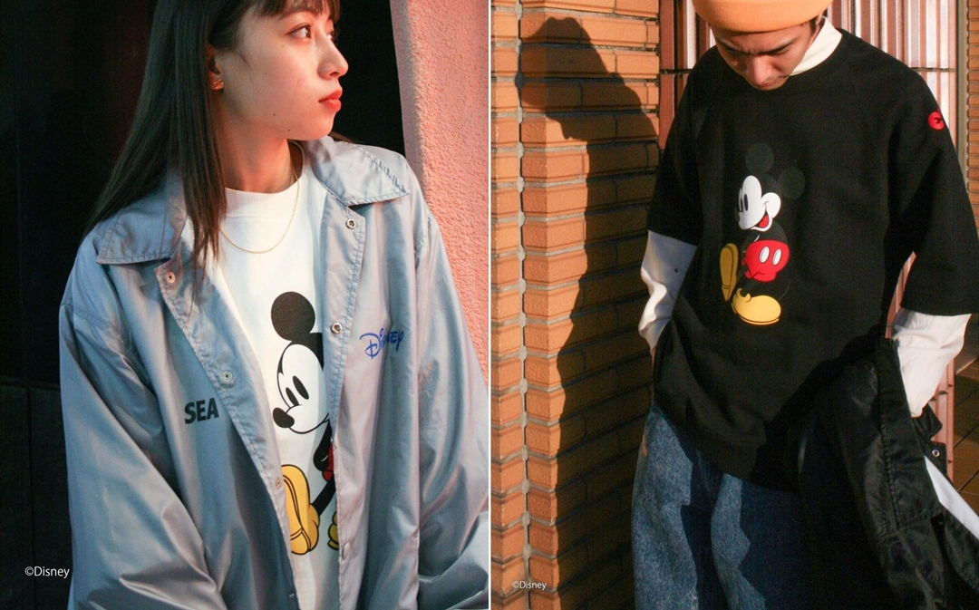 3/6 発売！EY × WIND AND SEA “DISNEY collection﻿” (アイ ウィンダンシー “ディズニーコレクション”)