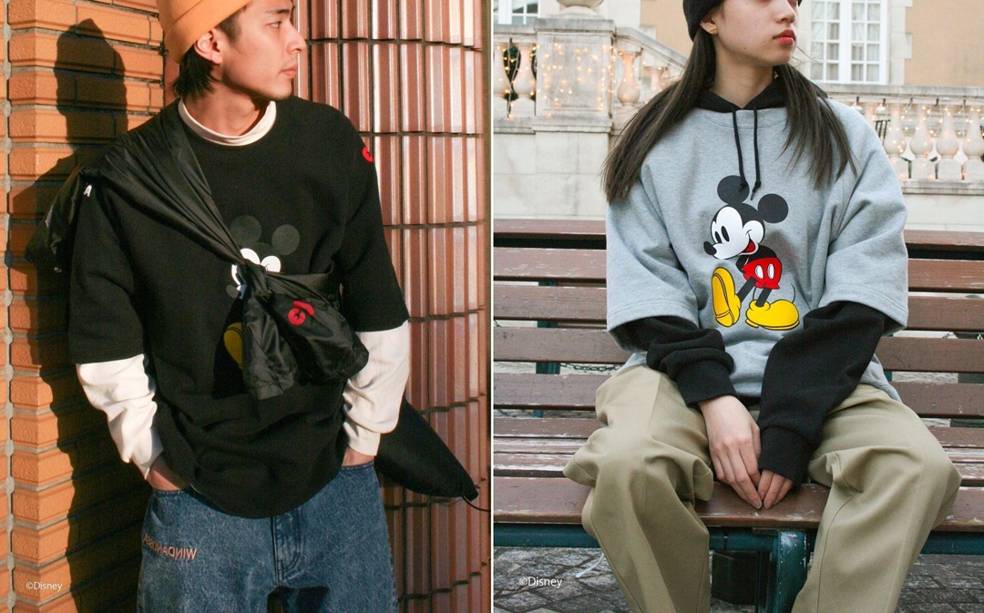 3/6 発売！EY × WIND AND SEA “DISNEY collection﻿” (アイ ウィンダンシー “ディズニーコレクション”)