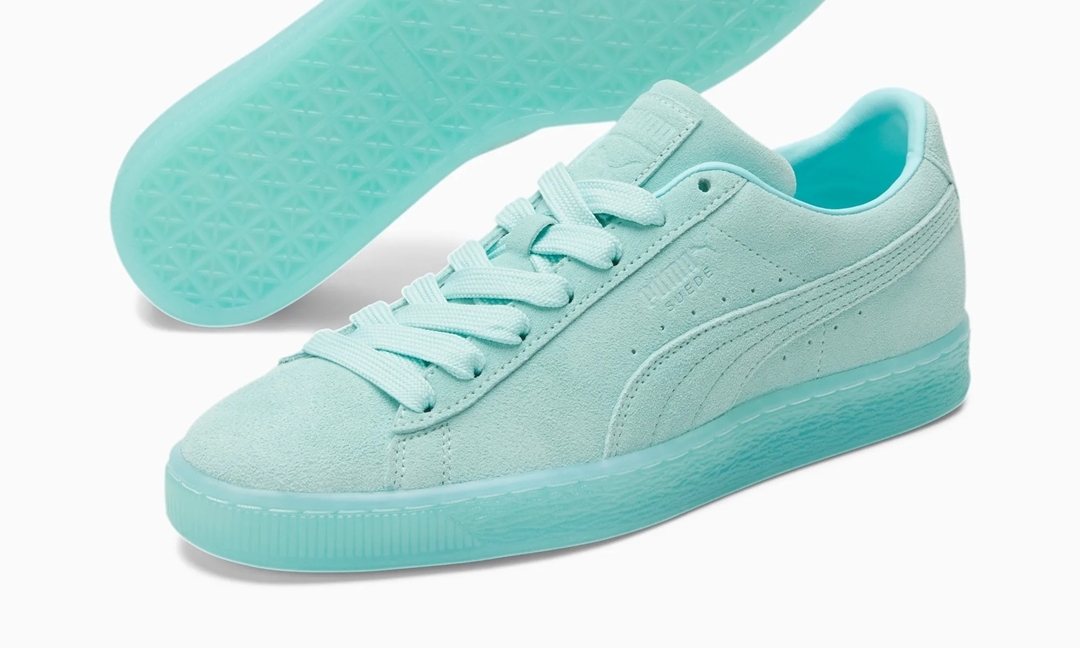 4/2 発売！PUMA SUEDE CLASSIC “Mono Iced/Aruba Blue” (プーマ スエード クラシック “モノアイス/アルバブルー”) [381469-01]