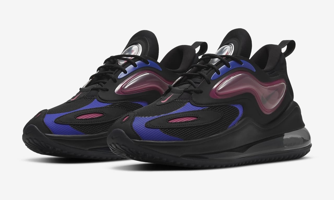 ナイキ エア マックス ゼファー “ブラック/ラズベリーレッド/レーシングブルー” (NIKE AIR MAX ZEPHYR “Black/Raspberry Red/Racing Blue”) [CV8837-004]