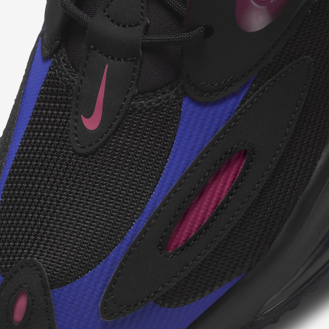 ナイキ エア マックス ゼファー “ブラック/ラズベリーレッド/レーシングブルー” (NIKE AIR MAX ZEPHYR “Black/Raspberry Red/Racing Blue”) [CV8837-004]