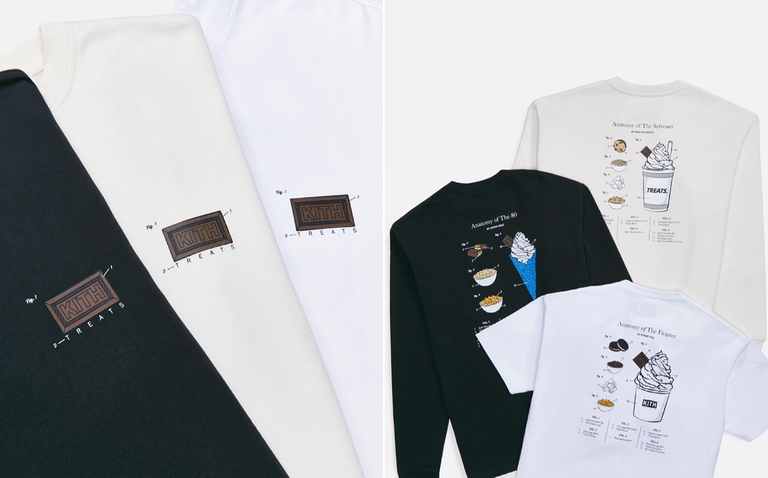 KITH TREATS にてナショナルシリアルデーに合わせた最新アイテム「Treats Anatomy Capsule L/S TEE」が3/7 発売 (キス トリーツ)