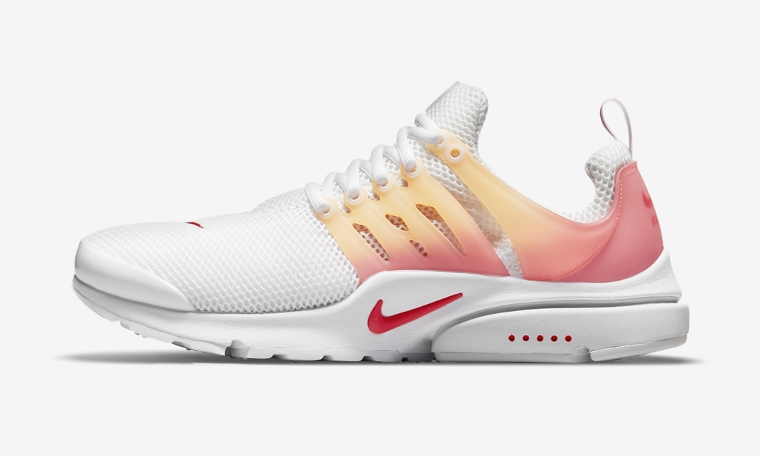 ナイキ エア プレスト “ホワイト/ハイパークリムゾン” (NIKE AIR PRESTO “White/Hyper Crimson”) [DM2837-100]