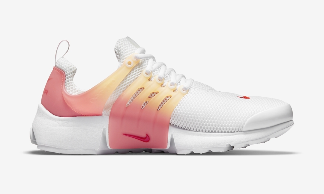 ナイキ エア プレスト “ホワイト/ハイパークリムゾン” (NIKE AIR PRESTO “White/Hyper Crimson”) [DM2837-100]