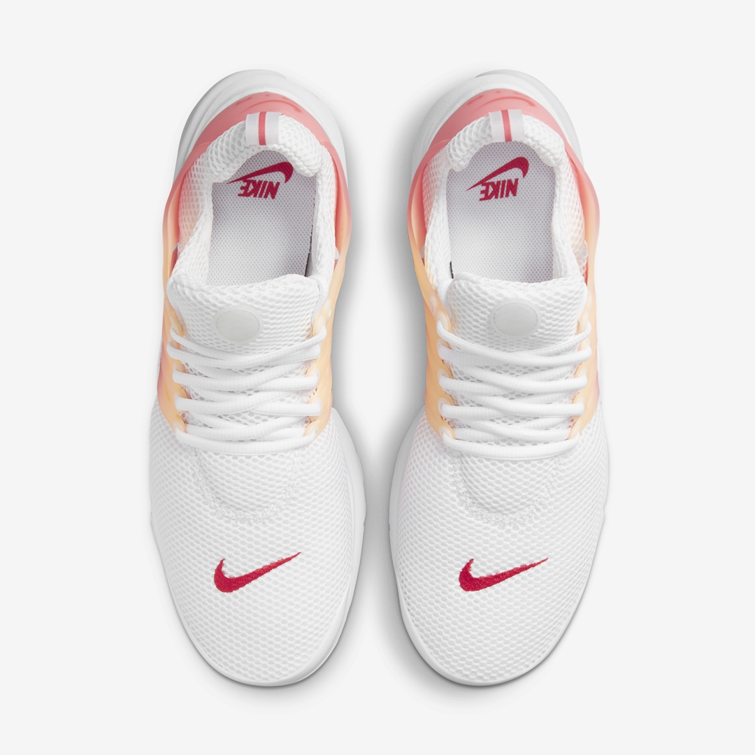 ナイキ エア プレスト “ホワイト/ハイパークリムゾン” (NIKE AIR PRESTO “White/Hyper Crimson”) [DM2837-100]