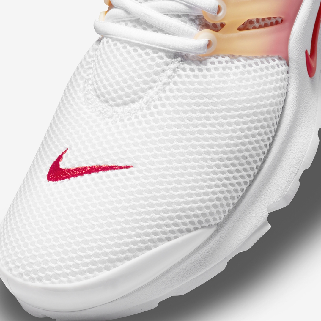 ナイキ エア プレスト “ホワイト/ハイパークリムゾン” (NIKE AIR PRESTO “White/Hyper Crimson”) [DM2837-100]