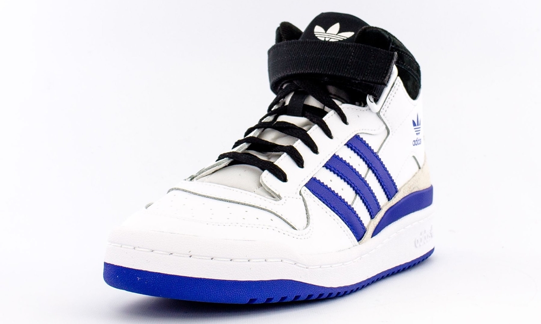 adidas Originals FORUM MID “White/Black/Royal Blue” (アディダス オリジナルス フォーラム ミッド “ホワイト/ブラック/ロイヤルブルー”) [FY6796]