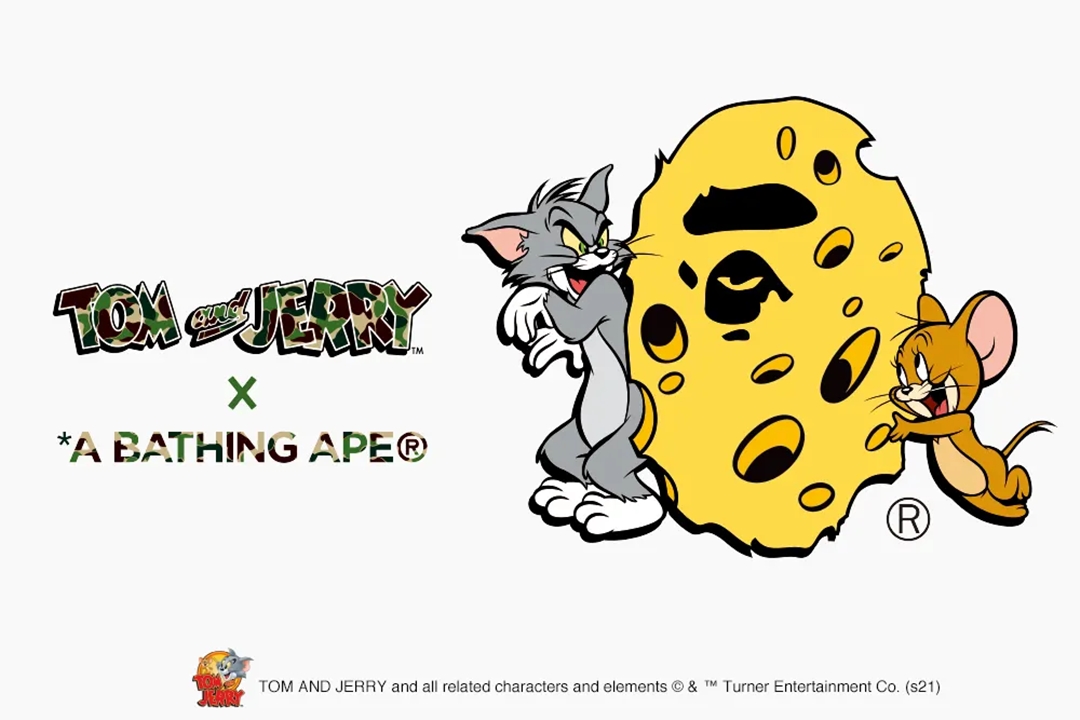 A BATHING APE × TOM & JERRY が3/13 発売 (ア ベイシング エイプ トム&ジェリー)