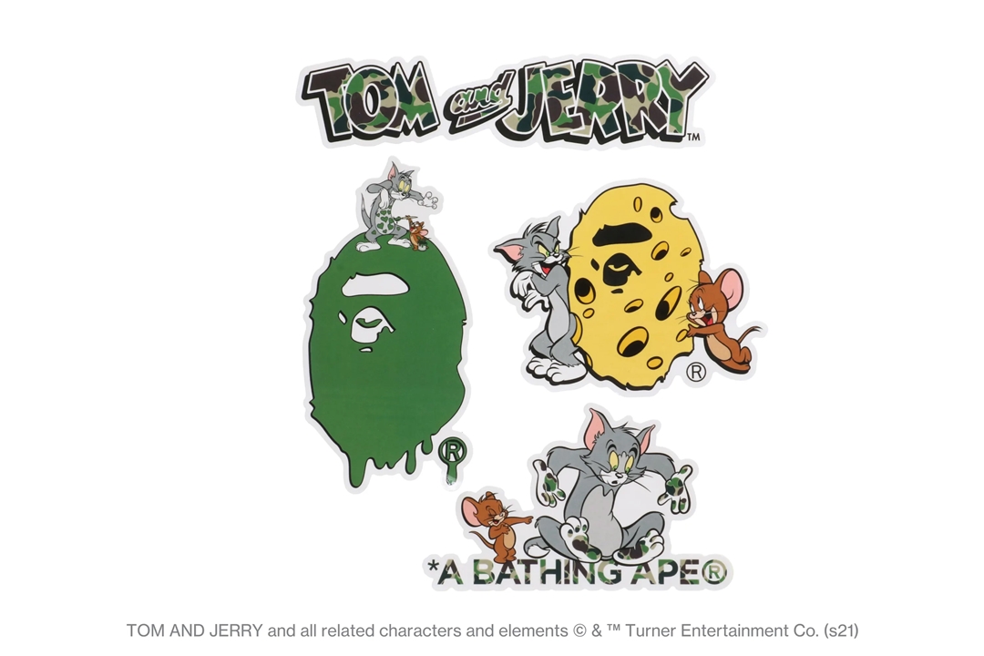 A BATHING APE × TOM & JERRY が3/13 発売 (ア ベイシング エイプ トム&ジェリー)