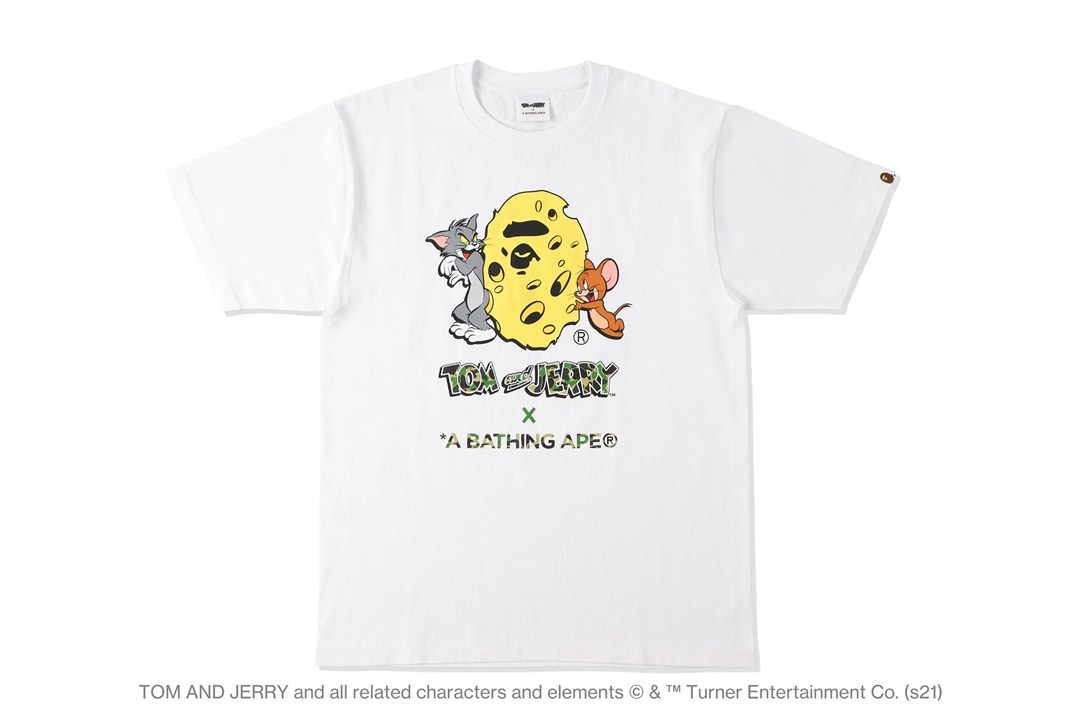 A BATHING APE × TOM & JERRY が3/13 発売 (ア ベイシング エイプ トム&ジェリー)