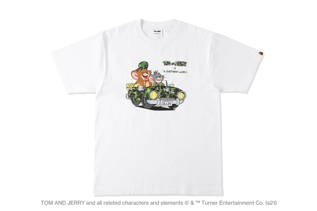 A BATHING APE × TOM & JERRY が3/13 発売 (ア ベイシング エイプ トム&ジェリー)