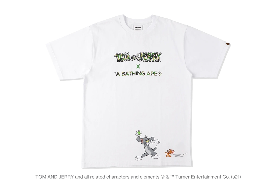 A BATHING APE × TOM & JERRY が3/13 発売 (ア ベイシング エイプ トム&ジェリー)