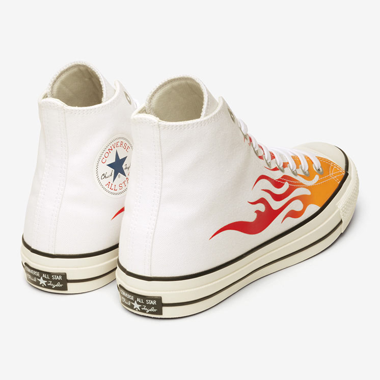 3/19 発売！フレイムパターンをアッパーにプリントした CONVERSE ALL STAR 100 IGNT OX/HI (コンバース オールスター 100 イグナイト)