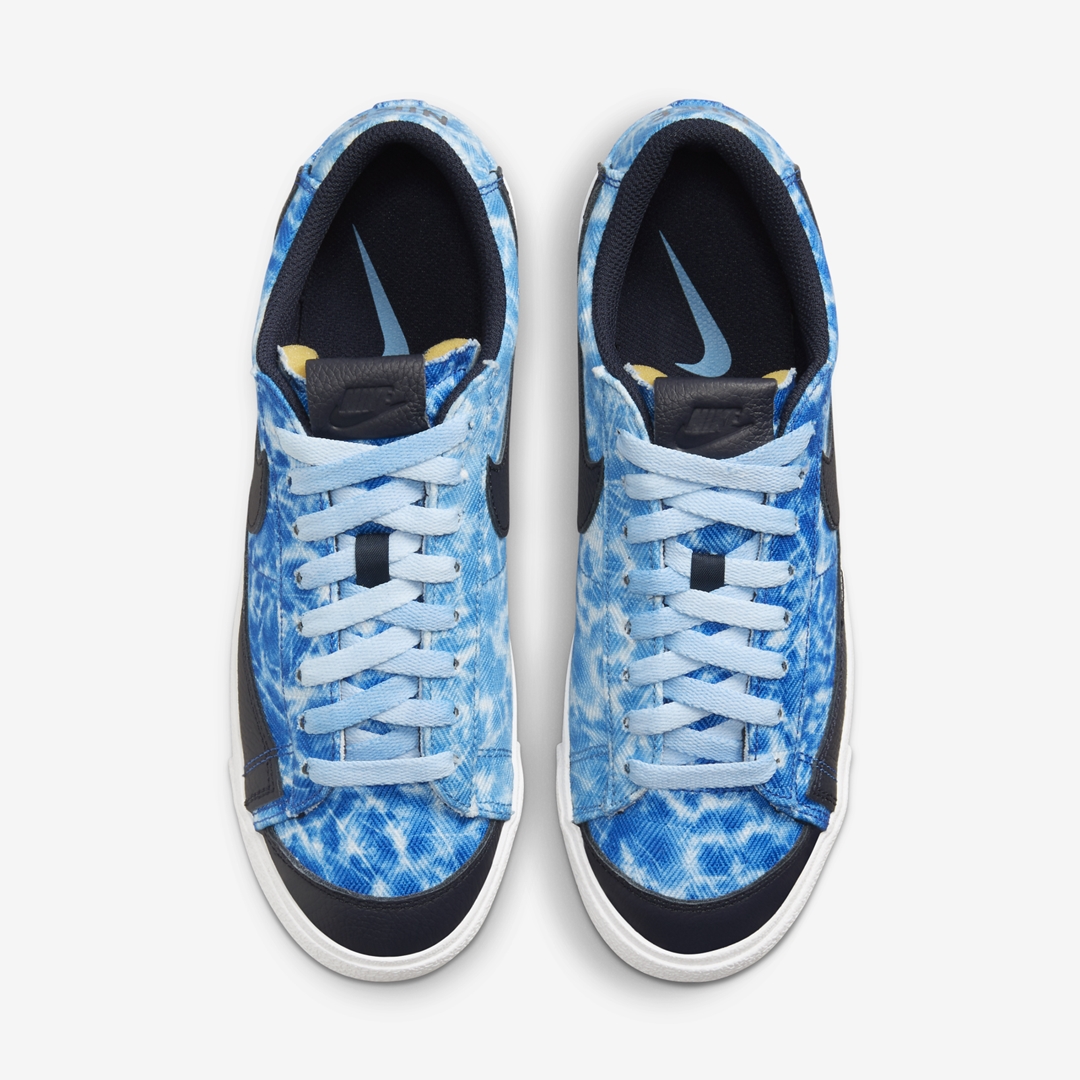 ナイキ ブレーザー ロー “ブルー/ホワイト/ブラック” (NIKE BLAZER LOW “Blue/White/Black”) [DM3038-400]