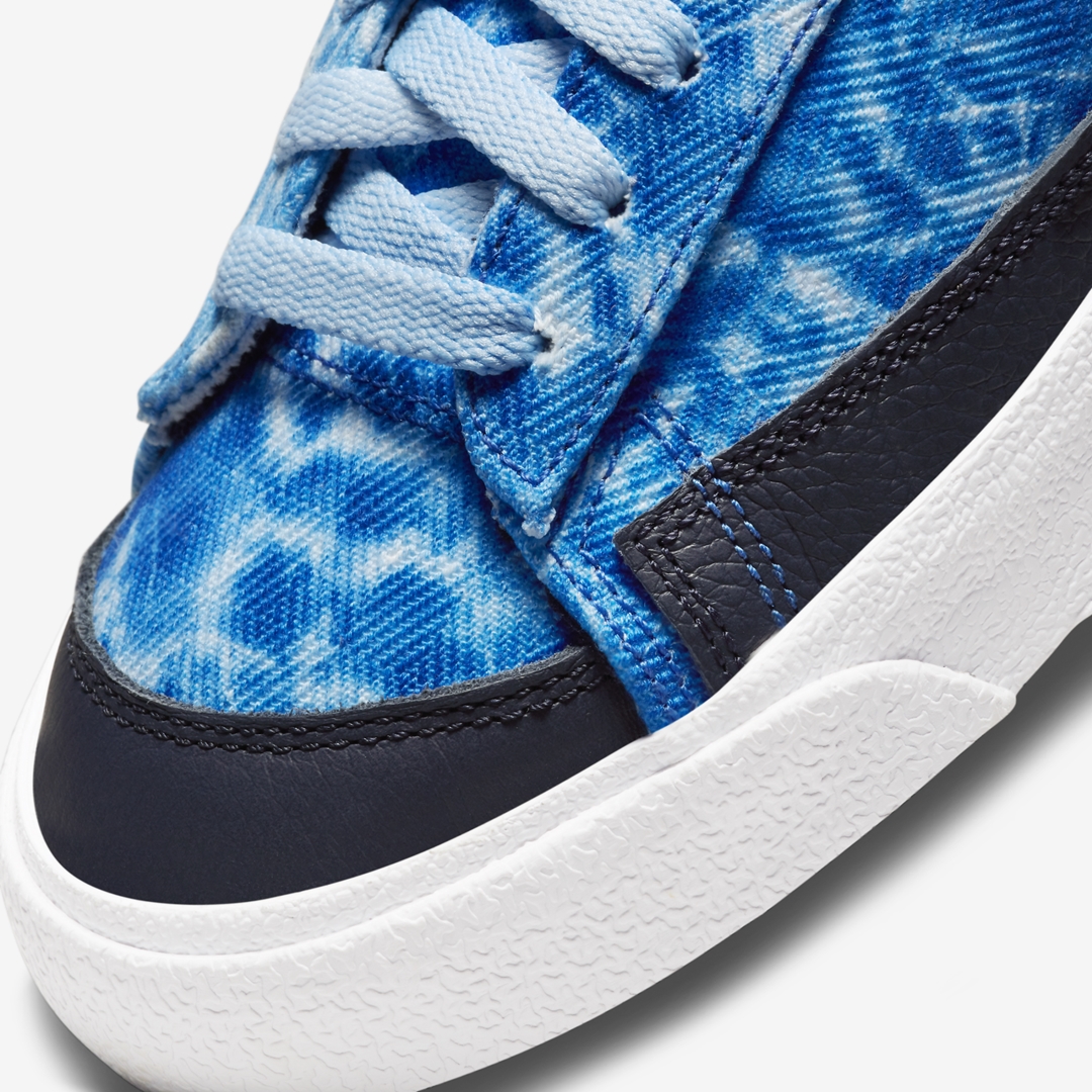 ナイキ ブレーザー ロー “ブルー/ホワイト/ブラック” (NIKE BLAZER LOW “Blue/White/Black”) [DM3038-400]