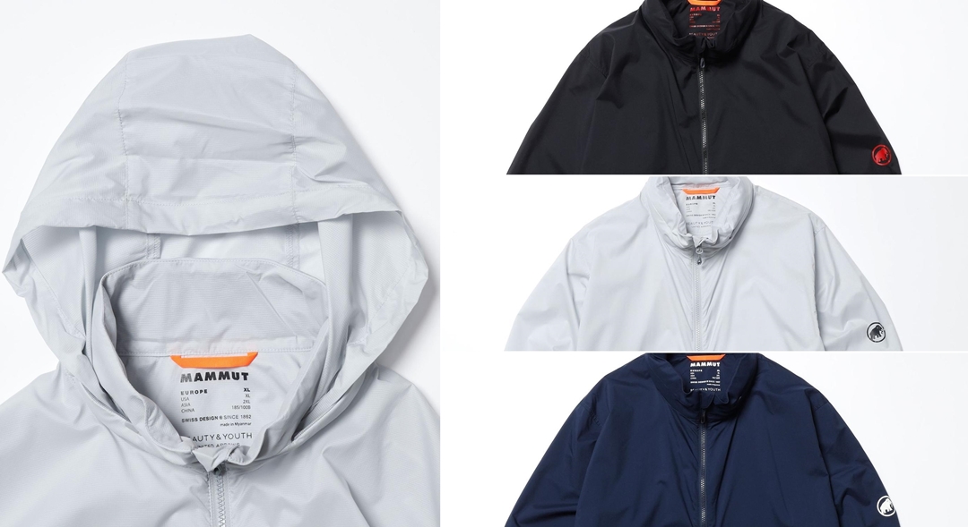 BEAUTY&YOUTH × MAMMUT 別注 TUFF JACKET 3カラーが4月上旬発売 (ビューティアンドユース マムート)