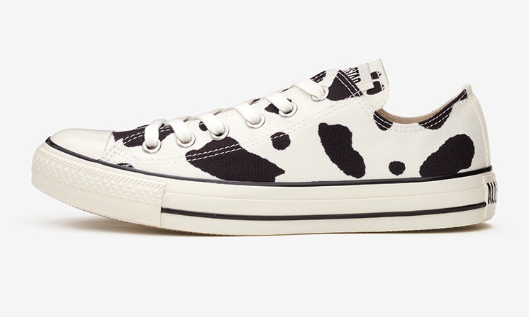 3/26 発売！カウ柄をプリントしキャンバスに洗い加工を施した CONVERSE ALL STAR US COWSPOT OX/HI (コンバース オールスター US カウスポット)