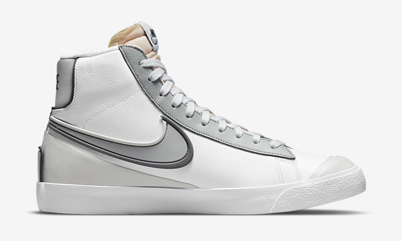 ナイキ ブレーザー ミッド 77 インフィニット “ホワイト/ライトスモークグレー” (NIKE BLAZER MID 77 INFINITE “White/Light Smoke Grey”) [DA7233-103]