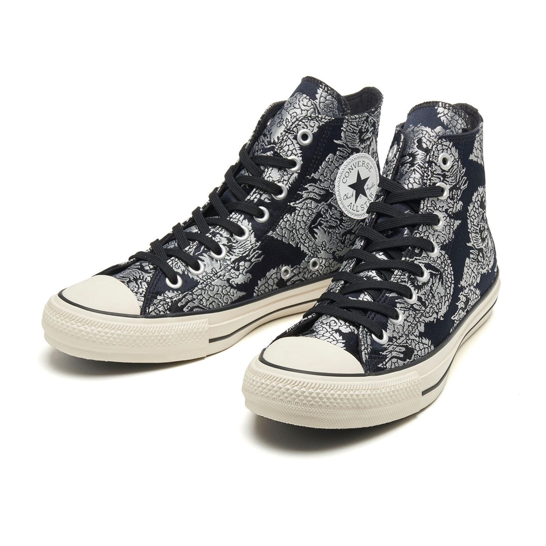 3/12 発売！日本を代表する伝統織物「西陣織」を使用した CONVERSE ALL STAR 100 NISHIJIN-ORI DG HI (コンバース オールスター 西陣織)