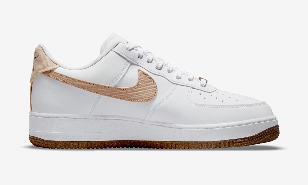 海外 5/20 発売！ナイキ エア フォース 1 07 ロー “ルバーブ/ホワイト/ナチュラル” (NIKE AIR FORCE 1 07 LOW “Rhubarb/White/Natural”) [CZ0338-101]