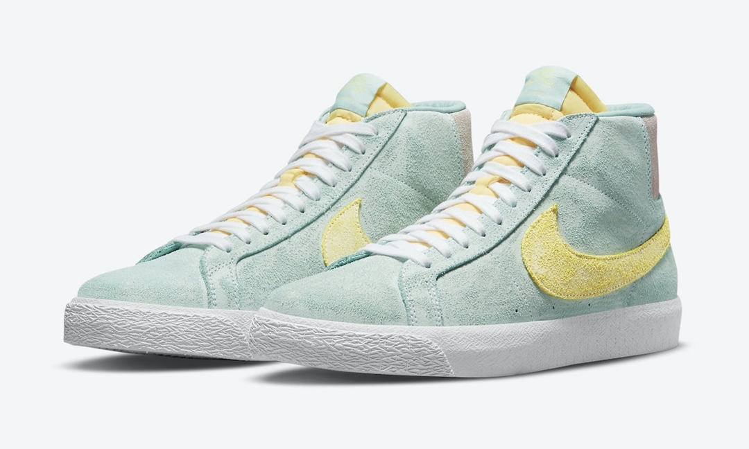 4月 発売予定！ナイキ SB ブレーザー ミッド “フェイデッド/ライトデュー” (NIKE SB BLAZER MID “Faded/Light Dew”) [DA1839-300]