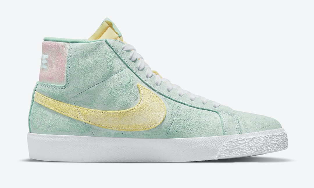 【国内 4/5 発売】ナイキ SB ブレーザー ミッド “フェイデッド/ライトデュー” (NIKE SB BLAZER MID “Faded/Light Dew”) [DA1839-300]