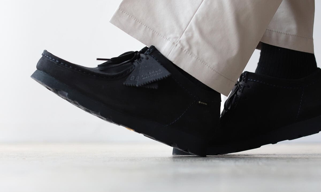 Clarks × BEAMS / 別注 Wallabee GORE-TEX 2021が4月下旬発売